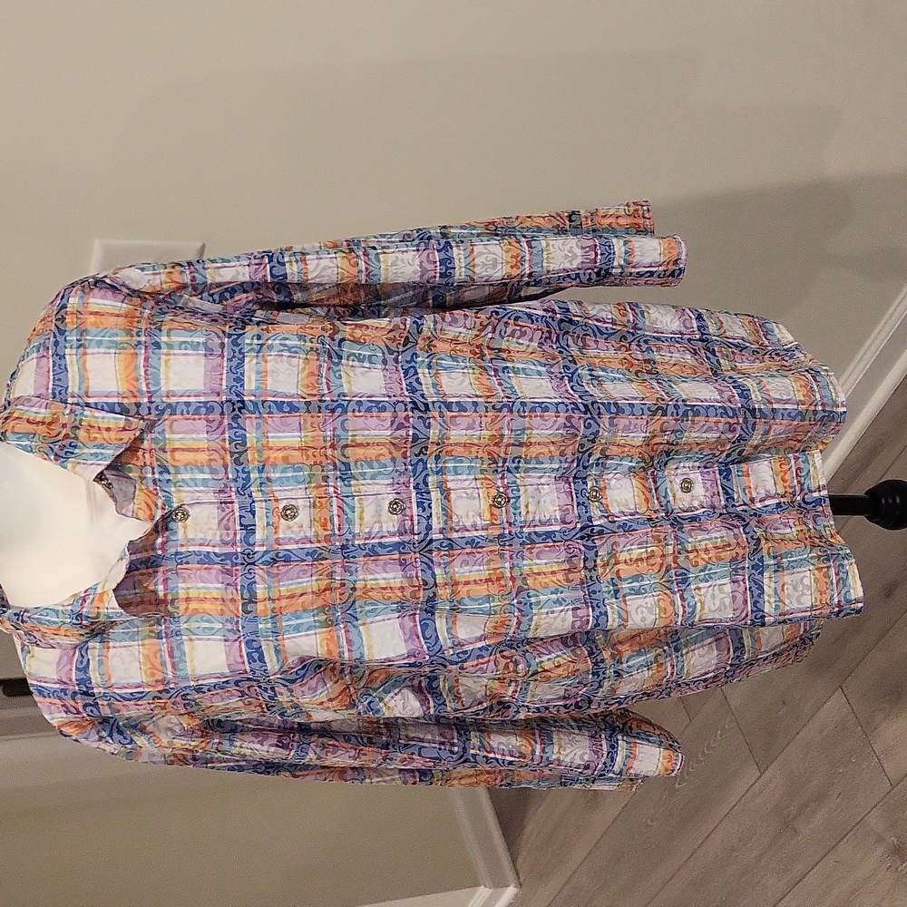 Alfred Dunner Blouse with Tee Shirt -2x